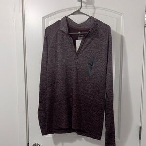 All in Motion Purple Quarter-Zip Pullover